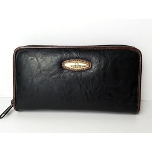 Rosetti | Black & Brown Zipper Wallet